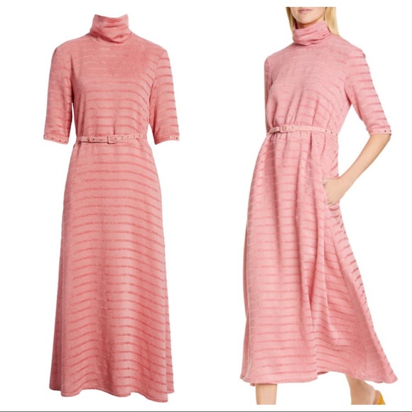 Rachel Comey Sola Mock Neck Midi Dress Size 6 NWT - Picture 2 of 12